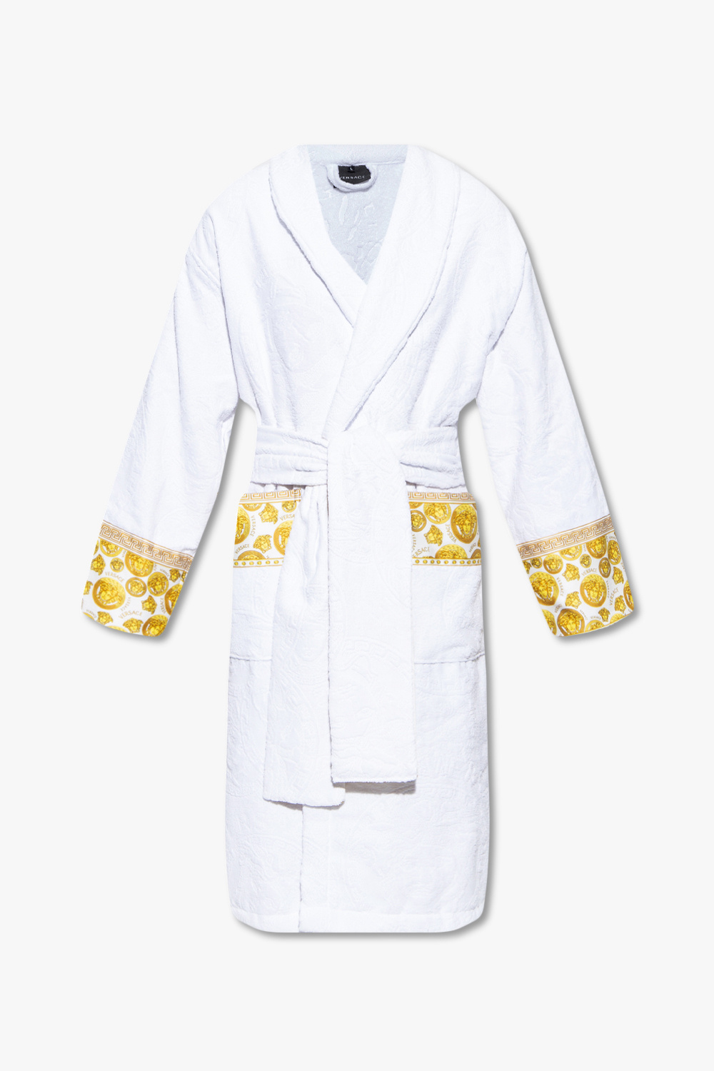 Versace Home Bathrobe with logo Men's Clothing Vitkac